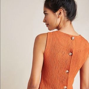 Anthropologie Tops - 🍁SALE Anthropologie White Button Tank Top XS Anthropologie Tops - 🍁SALE Anthropologie White Button Tank Top XS